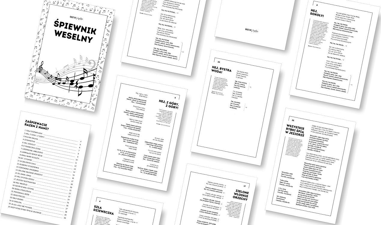  piewnik Weselny Czyli Sekret Udanej Biesiady Przy Sto ach DO 